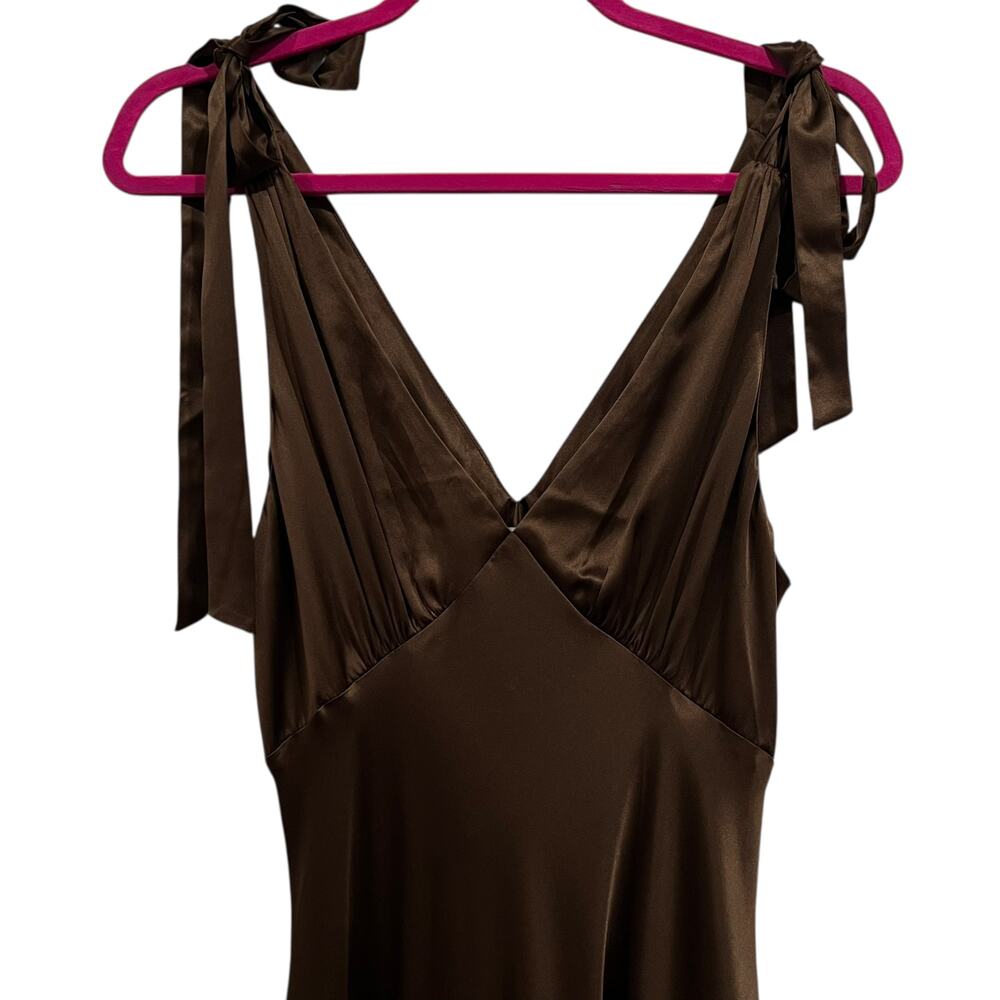 NWT NEW Reformation Pernille Silk Dress - Picture 4 of 8